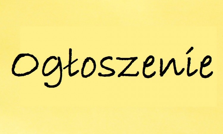 Bieżące informacje